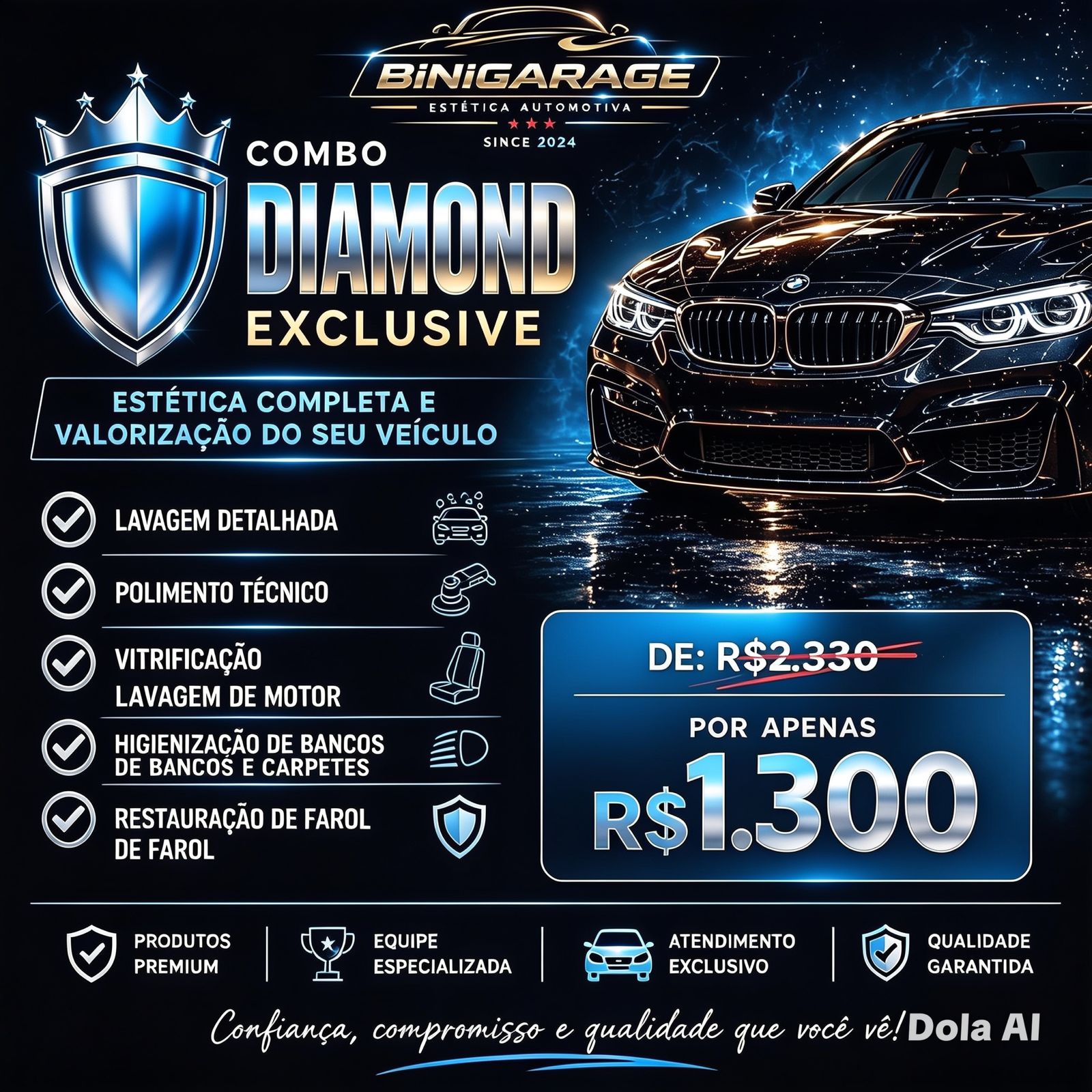 Pacote Diamond Exclusive